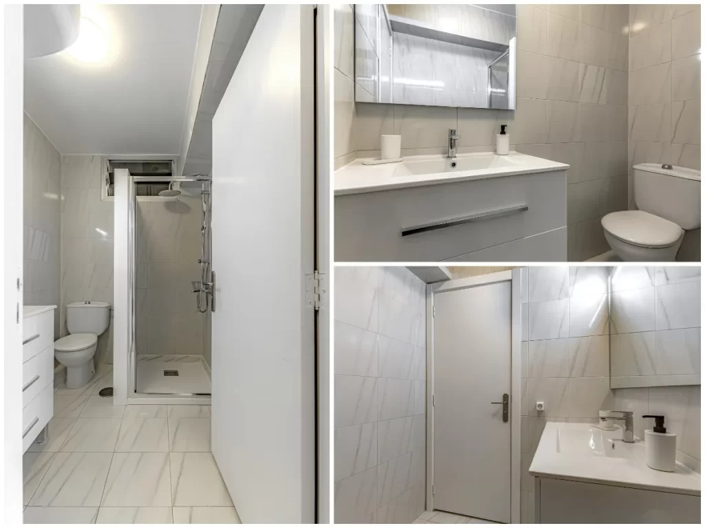 Apartment 2 - Baño con ducha