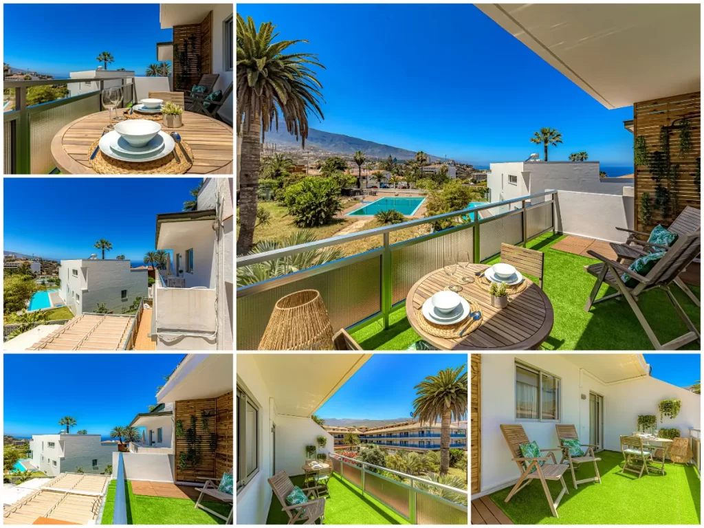 Apartment 7 - Terraza y vistas