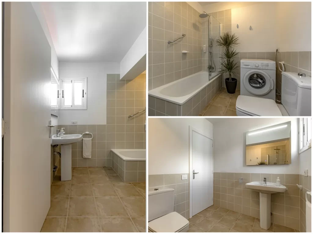 Apartment 9 - Baño con bañera