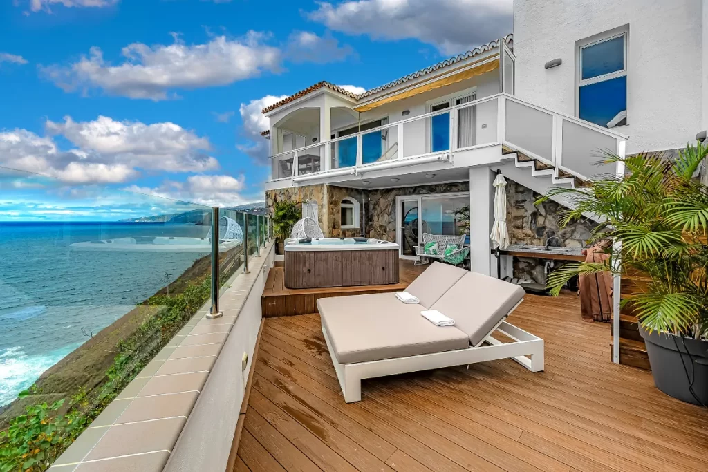 Ocean View - Terraza con jacuzzi