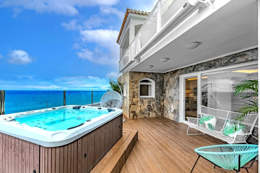 Ocean View - Terraza con jacuzzi