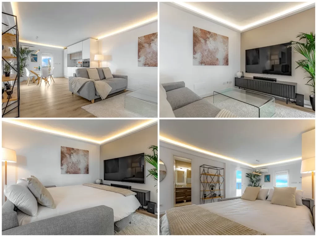 Ocean View - Dormitorio y sala de estar